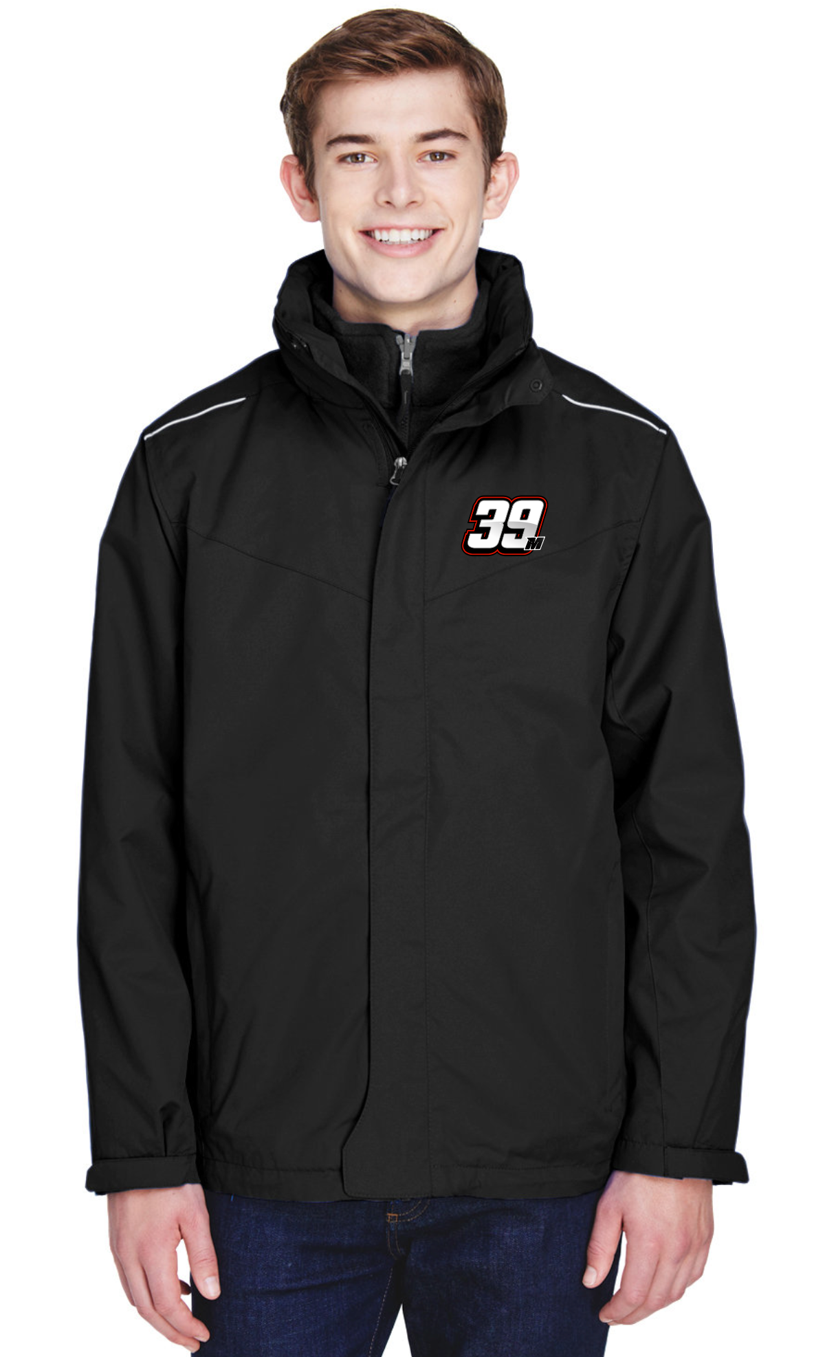 Embroidered Macri Motorsports Coat