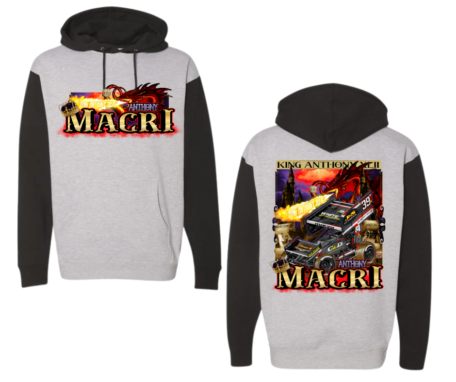 King Anthony XLII Two Toned Hoodie