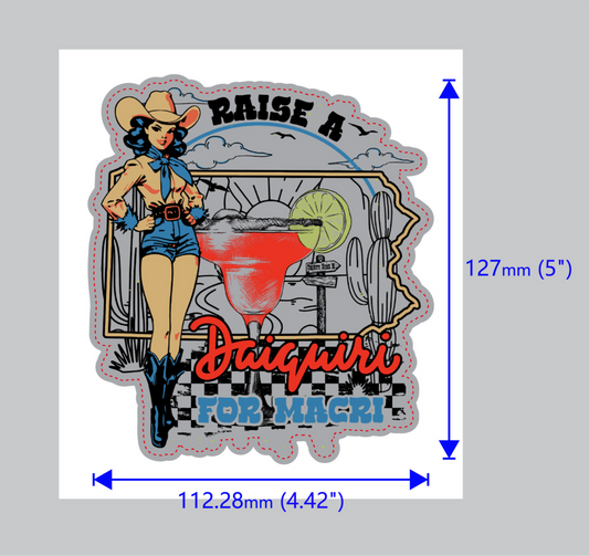 Daiquiri Sticker