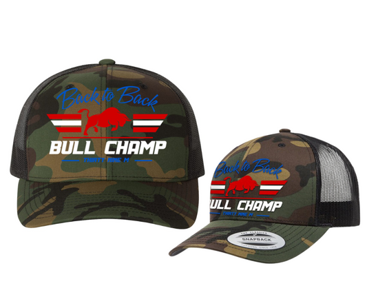 Back2Back Bull Champ Hat