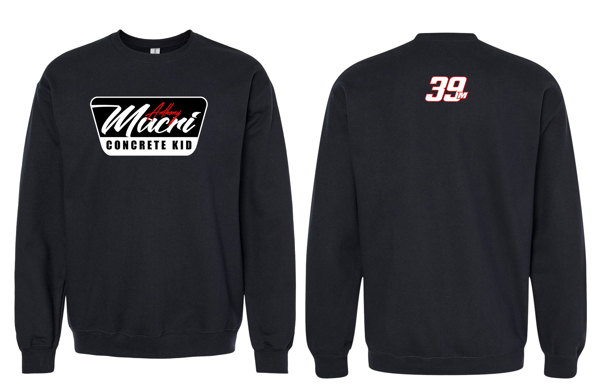 Concrete Kid Crew Neck – Anthony Macri Merch