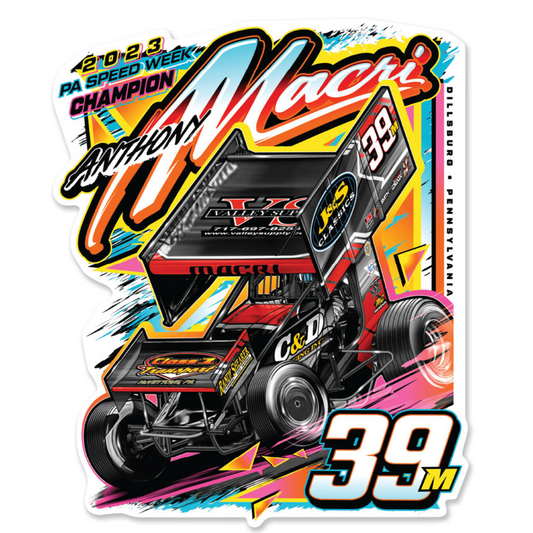 Speed Week Champion Decal